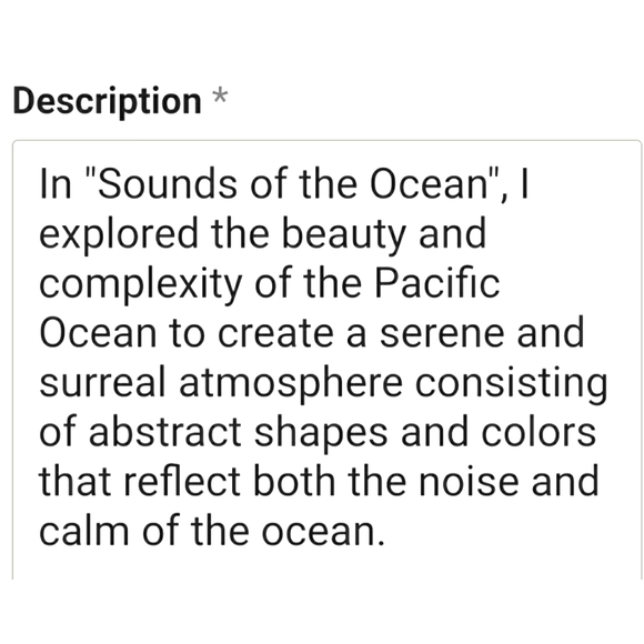 Original Art Print 8x12 "Sounds Of The Ocean" Matted Ready To Frame Hawaiian Art - Picture 3 of 9